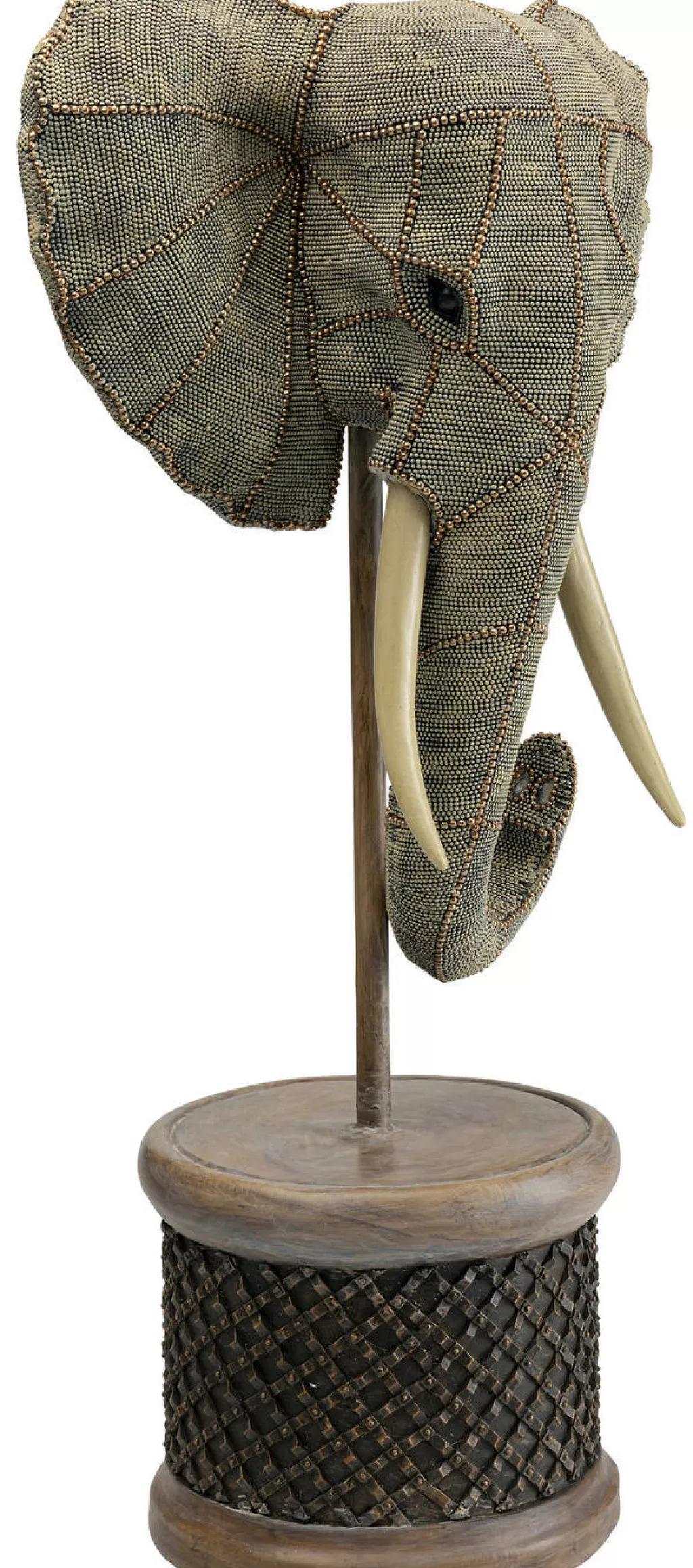 Koriste-Esineet>KARE Design Elephant Head Pearls Elefantti Koriste-esine 76cm