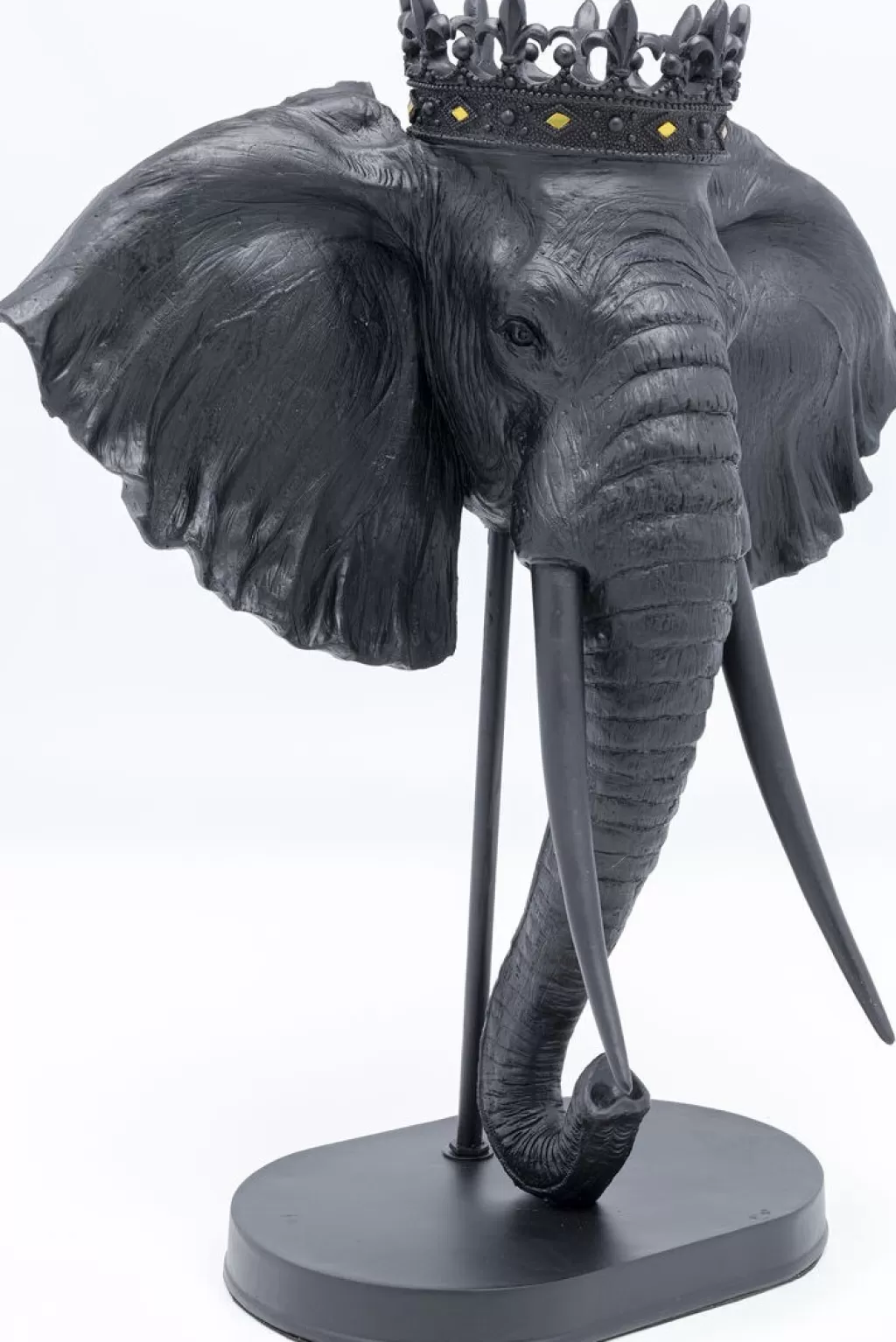 Koriste-Esineet>KARE Design Elephant Royal Elefantti Koriste-esine Musta 57cm
