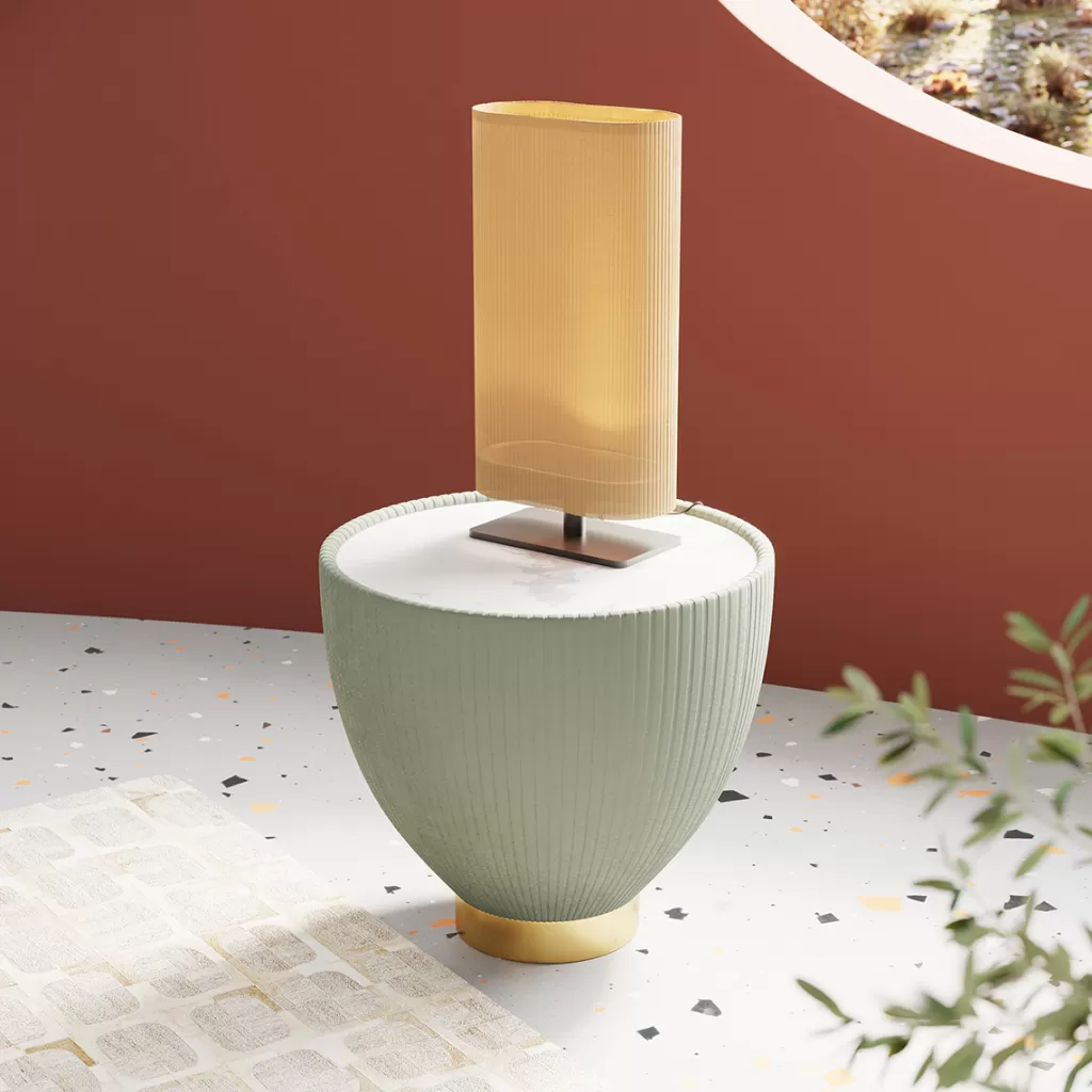 Sohvapöydät>KARE Design Endless Vegas Sivupöytä, Vihreä Ø47cm