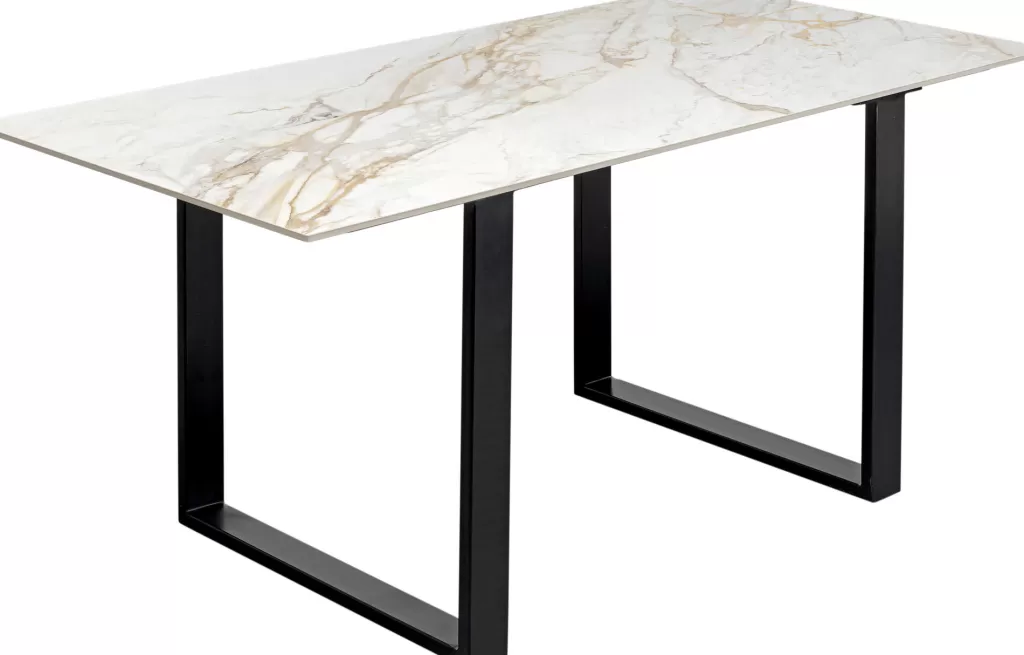 Pöydät>KARE Design Eternity Pöytä U-jalalla, Musta 160x80cm