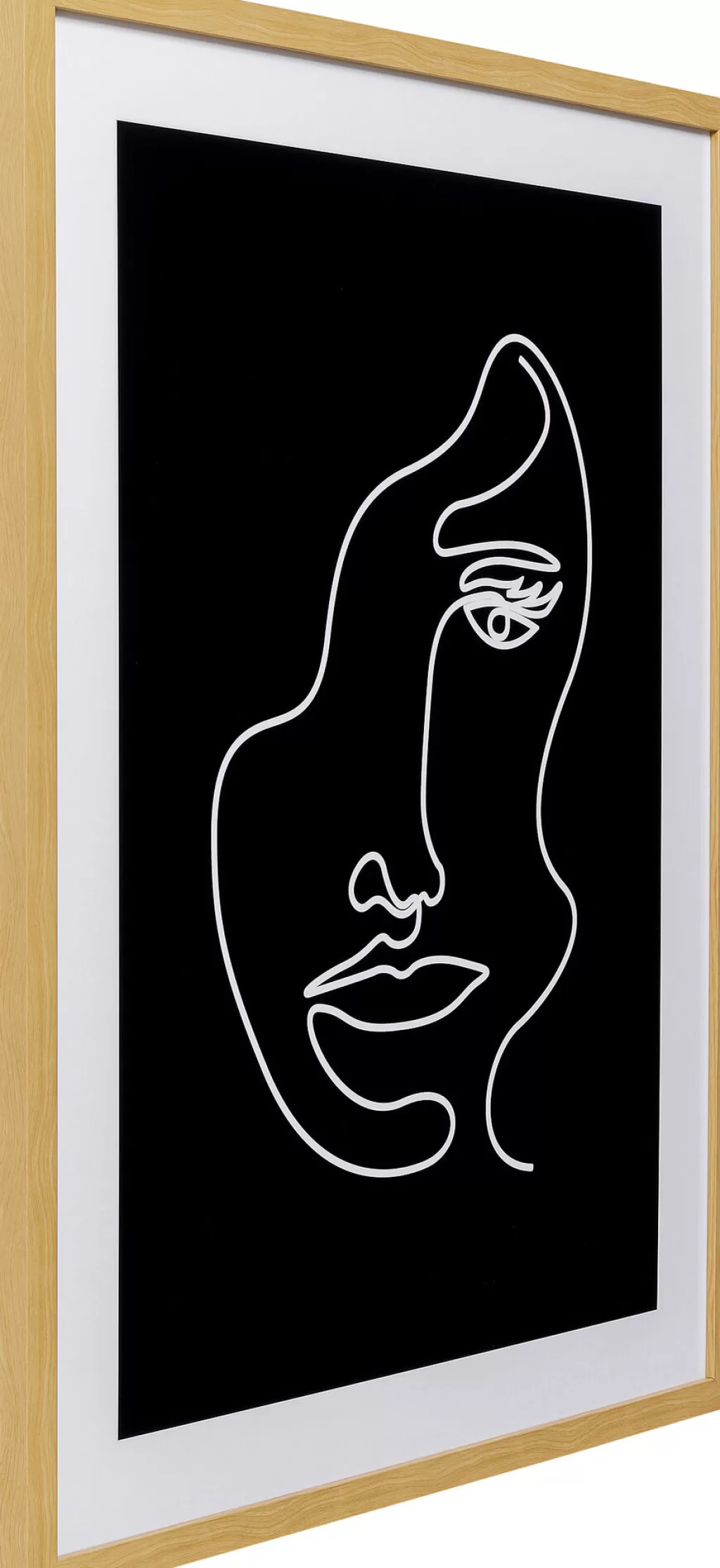 Taulut>KARE Design Faccia Arte Woman Kasvot Kehystetty Taulu 60x80cm