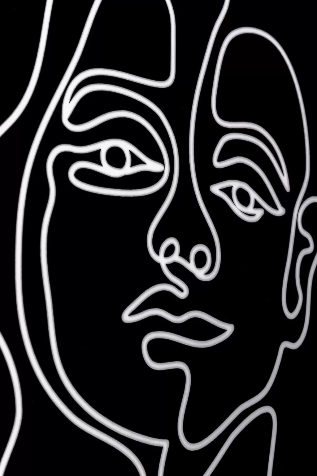 Taulut>KARE Design Faccia Arte Woman Kasvot Kehystetty Taulu 60x80cm