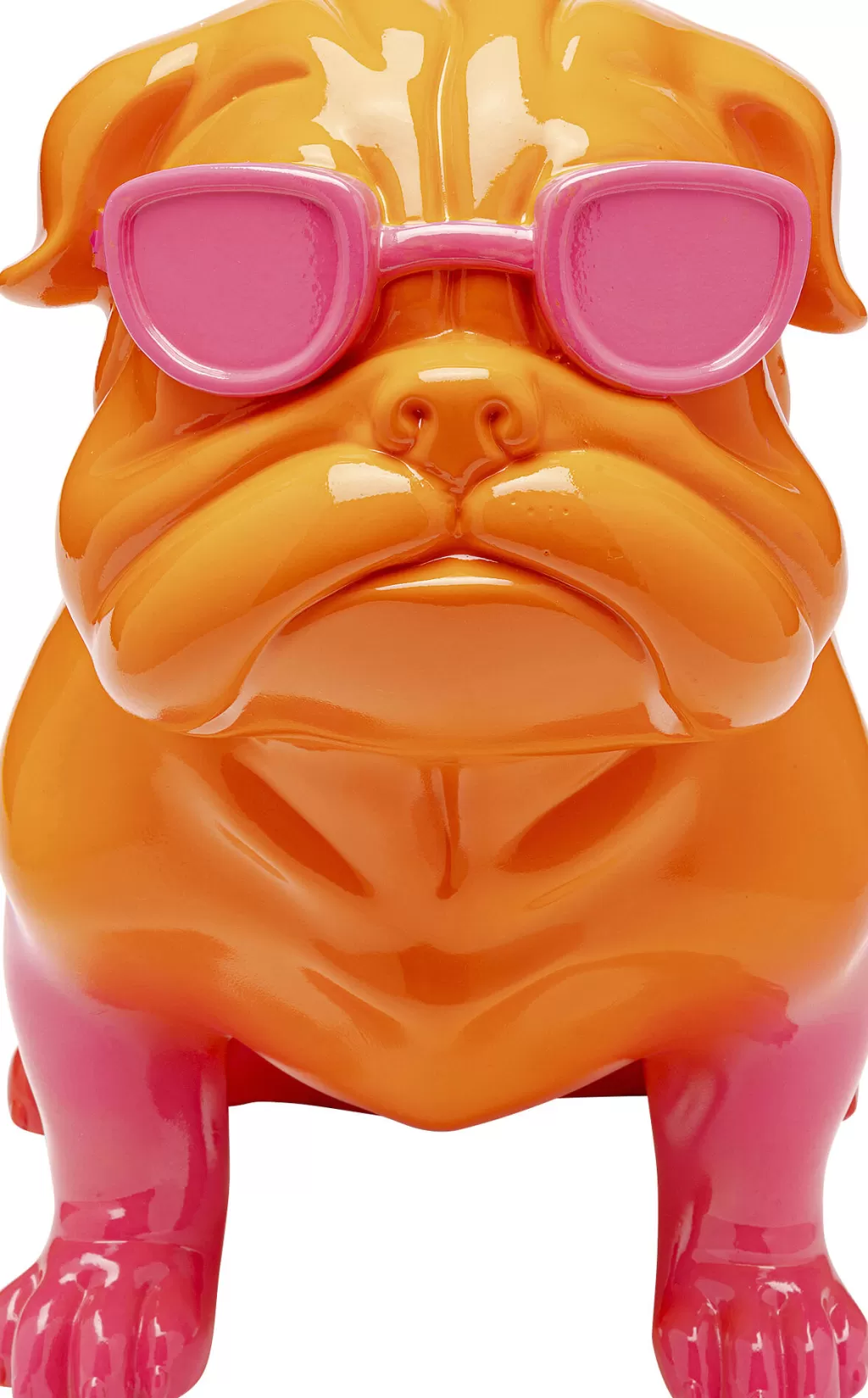 Koriste-Esineet>KARE Design Fashion Dog Koira Koriste-esine Oranssi 17cm