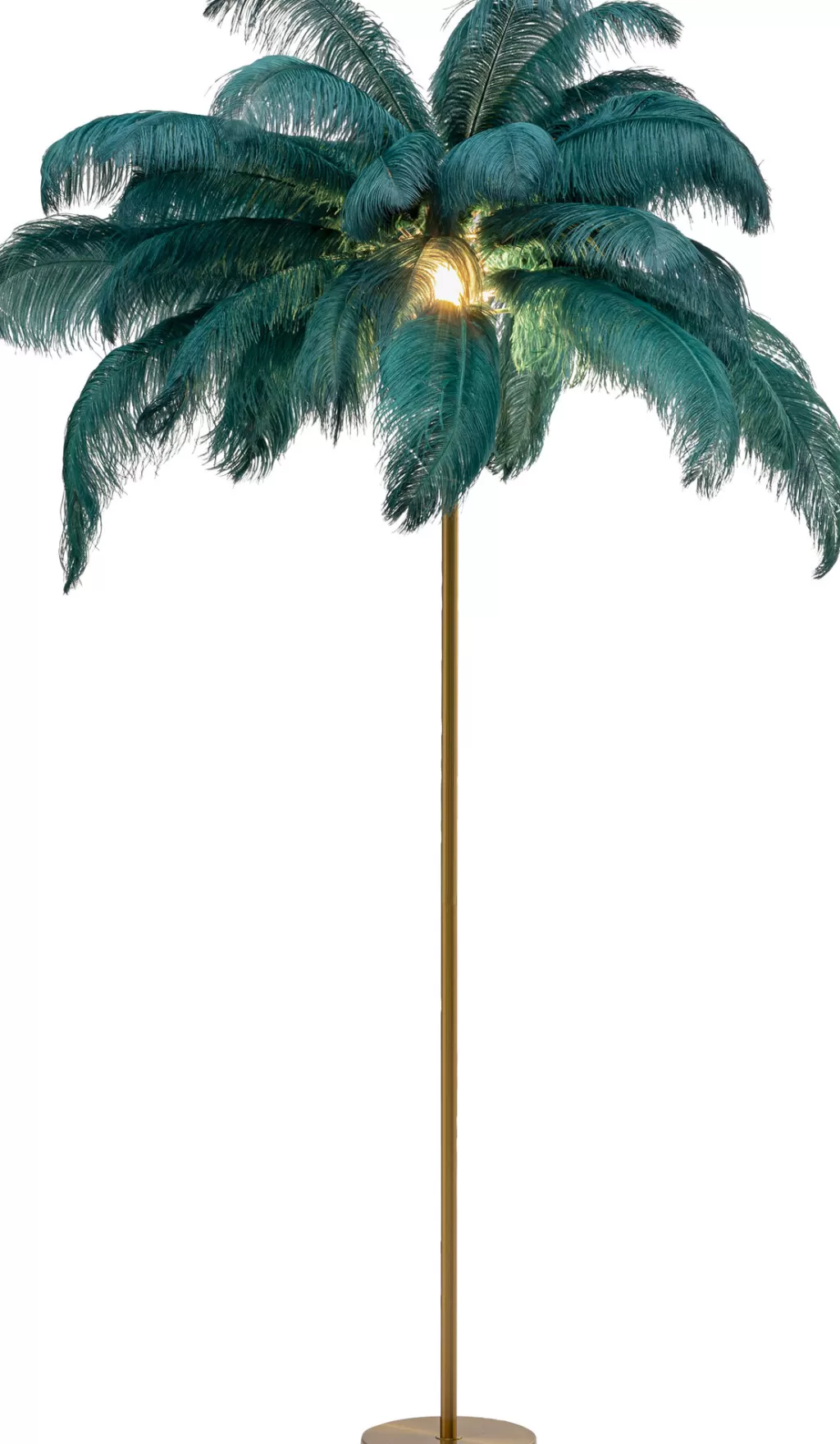 Lattiavalaisimet>KARE Design Feather Palm Lattiavalaisin Vihreä 165cm