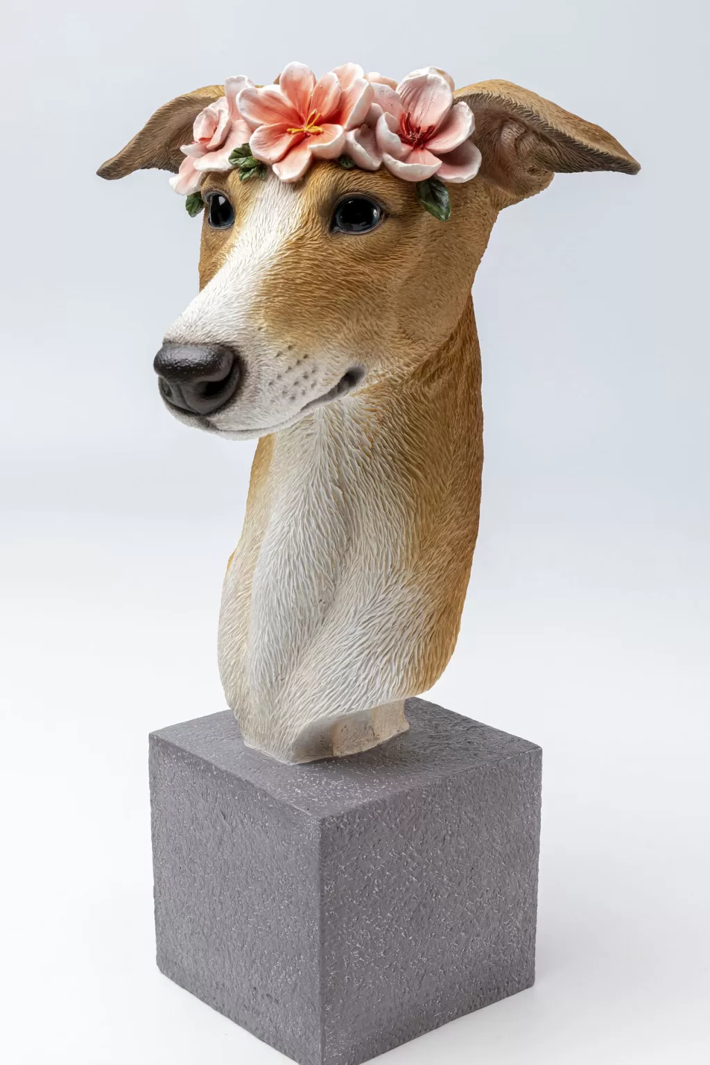 Koriste-Esineet>KARE Design Fiori Greyhound, Vinttikoira Koriste-esine, Figuuri 47cm