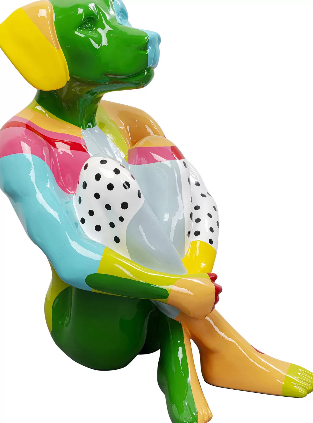 Jalalliset Koriste-Esineet>KARE Design Gangster Dog Koira Koriste-esine Värikäs 80cm