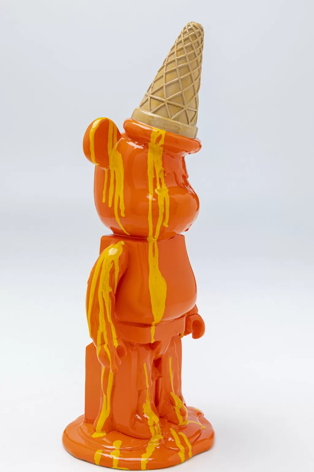 Koriste-Esineet>KARE Design Gelato Bear Jäätelö Karhu Koriste-esine, Oranssi 40cm