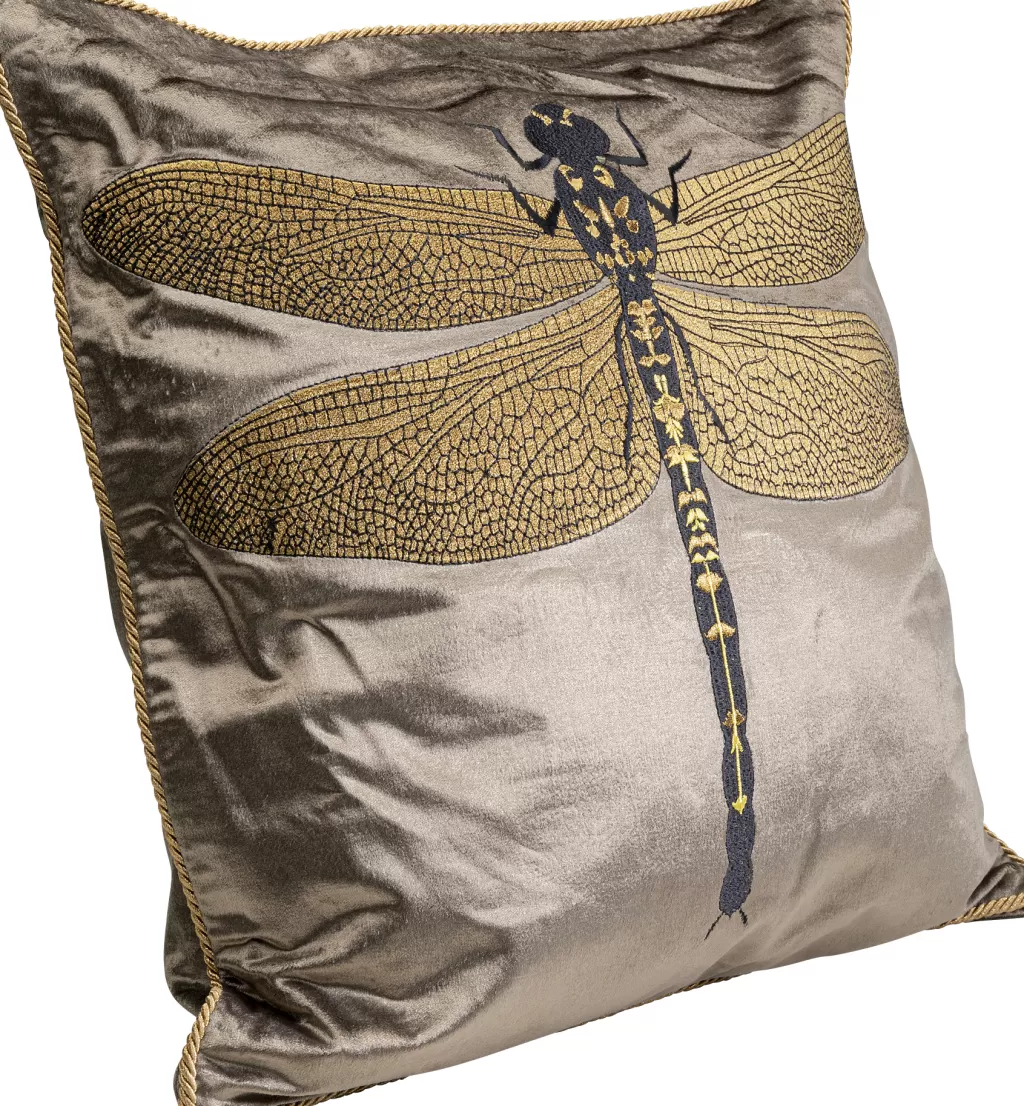 Sisustustyynyt>KARE Design Glitter Dragenfly Sudenkorento Tyyny, Ruskea 40x40cm