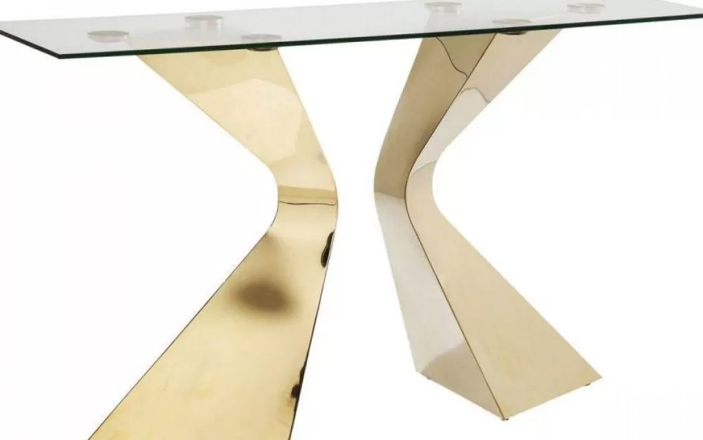Konsolipöydät Ja Sivupöydät>KARE Design Gloria Konsolipöytä, Kulta