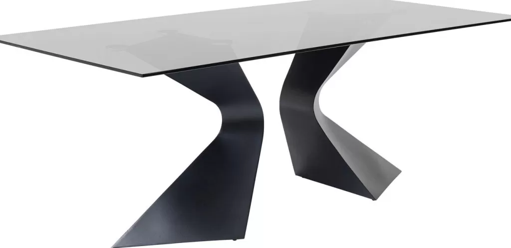 Pöydät>KARE Design Gloria Pöytä, Musta 200x100cm