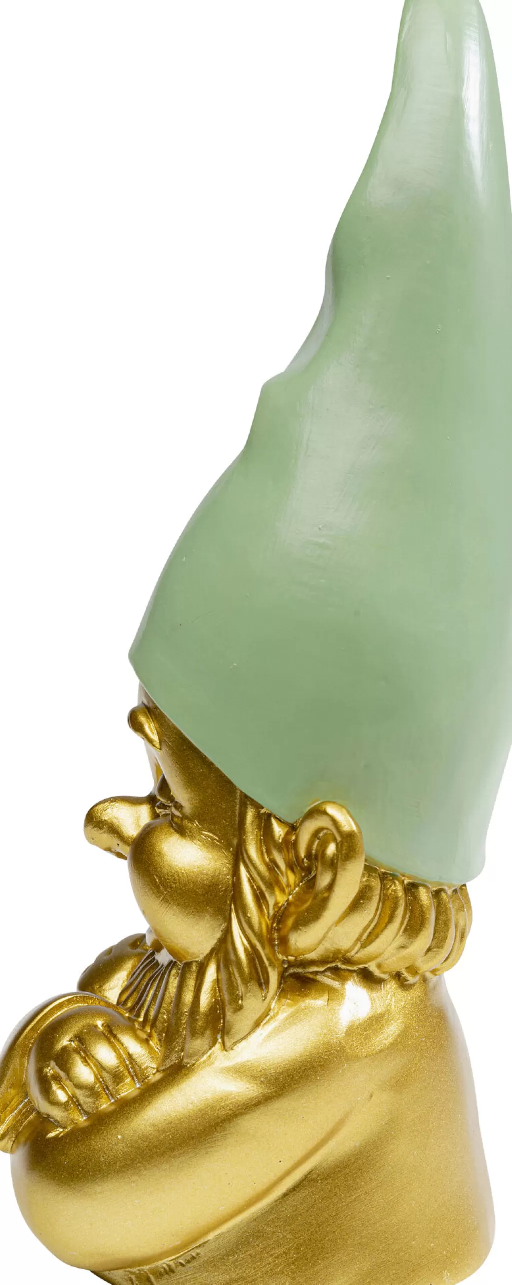Koriste-Esineet>KARE Design Gnome Tonttu Koriste-esine Kulta-vihreä 21 Cm