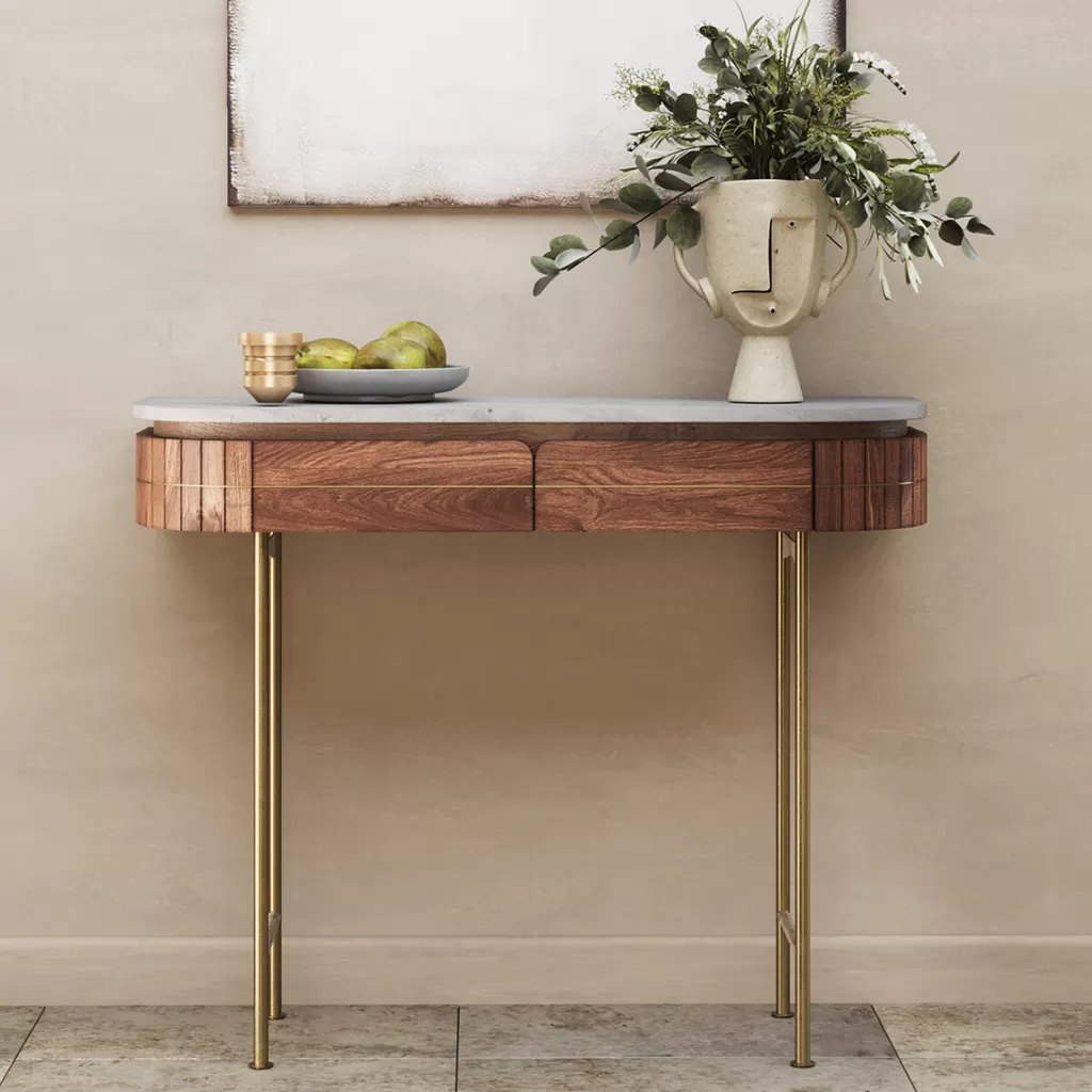 Konsolipöydät Ja Sivupöydät>KARE Design Grace Konsolipöytä 100x76cm
