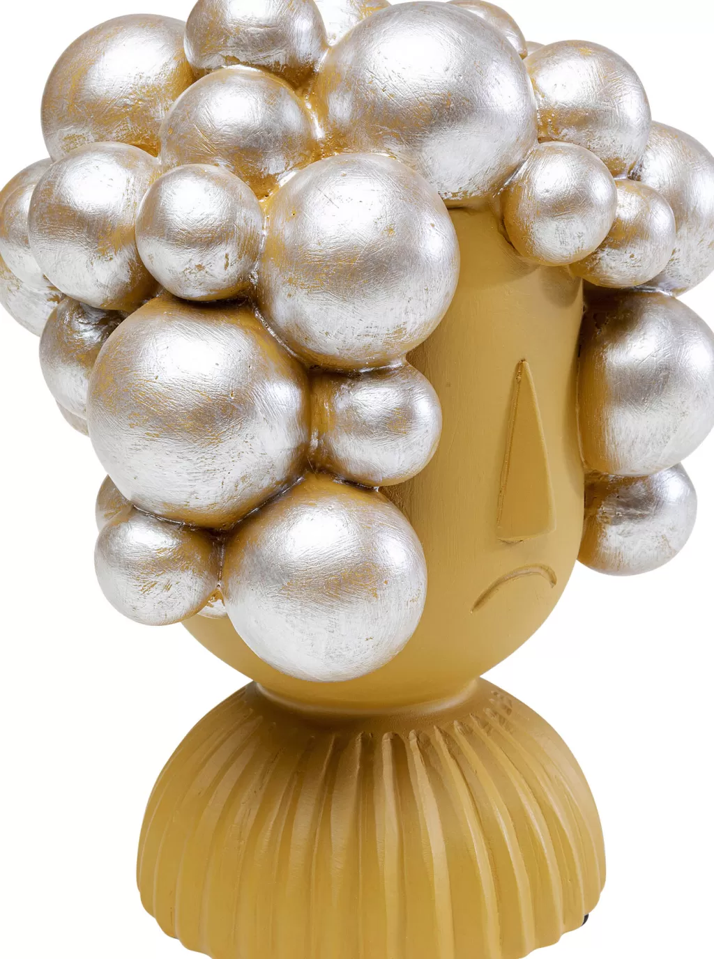 Koriste-Esineet>KARE Design HairstyleYellow Koriste-esine 19 Cm