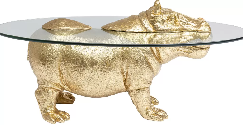 Sohvapöydät>KARE Design Hippo Virtahepo Sohvapöytä 80x49cm