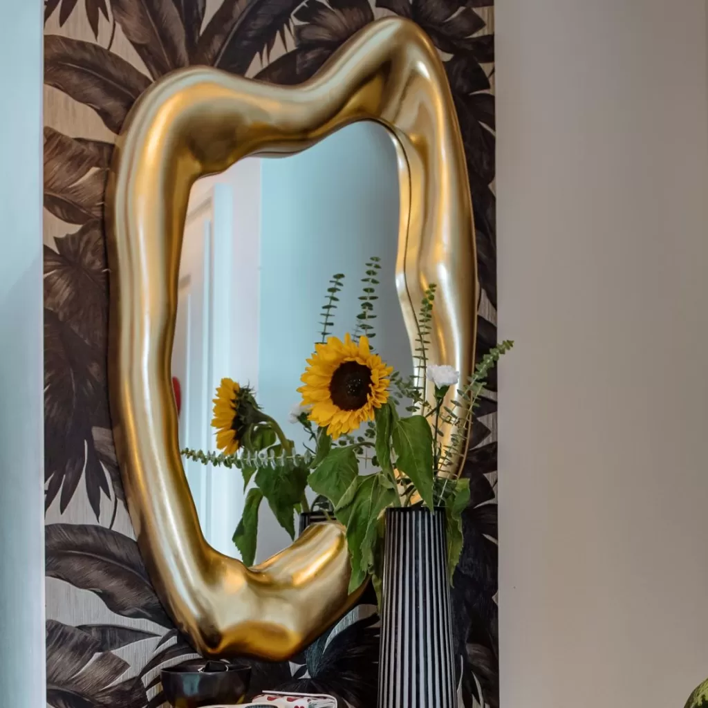 Peilit>KARE Design Hologram Peili, Kulta 117x68cm