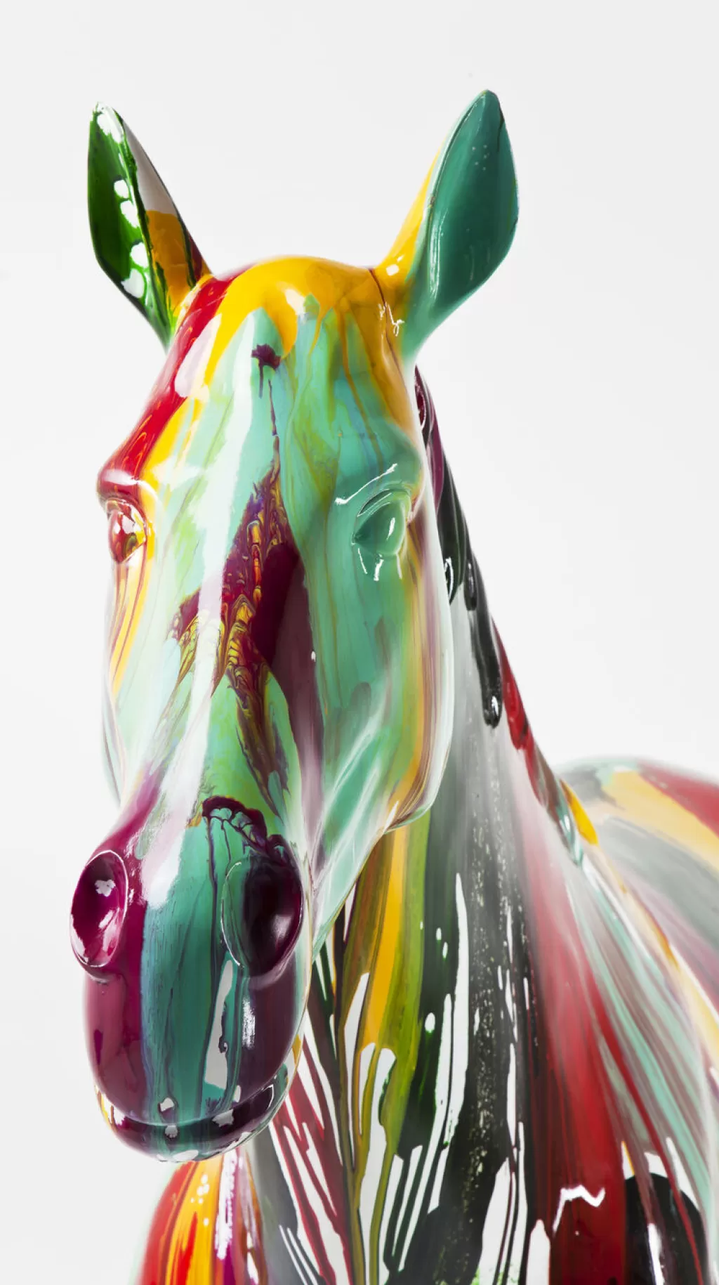 Jalalliset Koriste-Esineet>KARE Design Horse Colore Koriste-esine 216cm