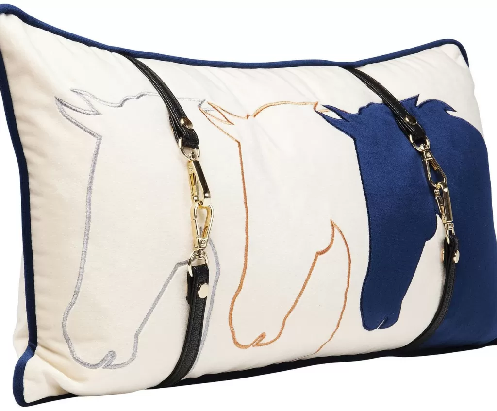 Sisustustyynyt>KARE Design Horsefaces Hevoet Tyyny 28x50cm