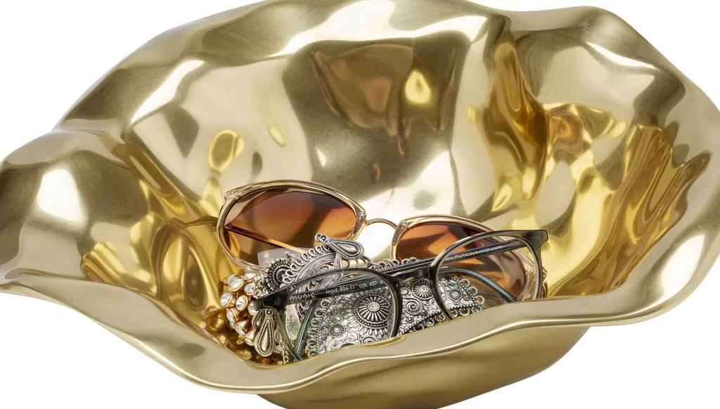 Kulhot>KARE Design Jade Gold Deco Kulho Ø30cm