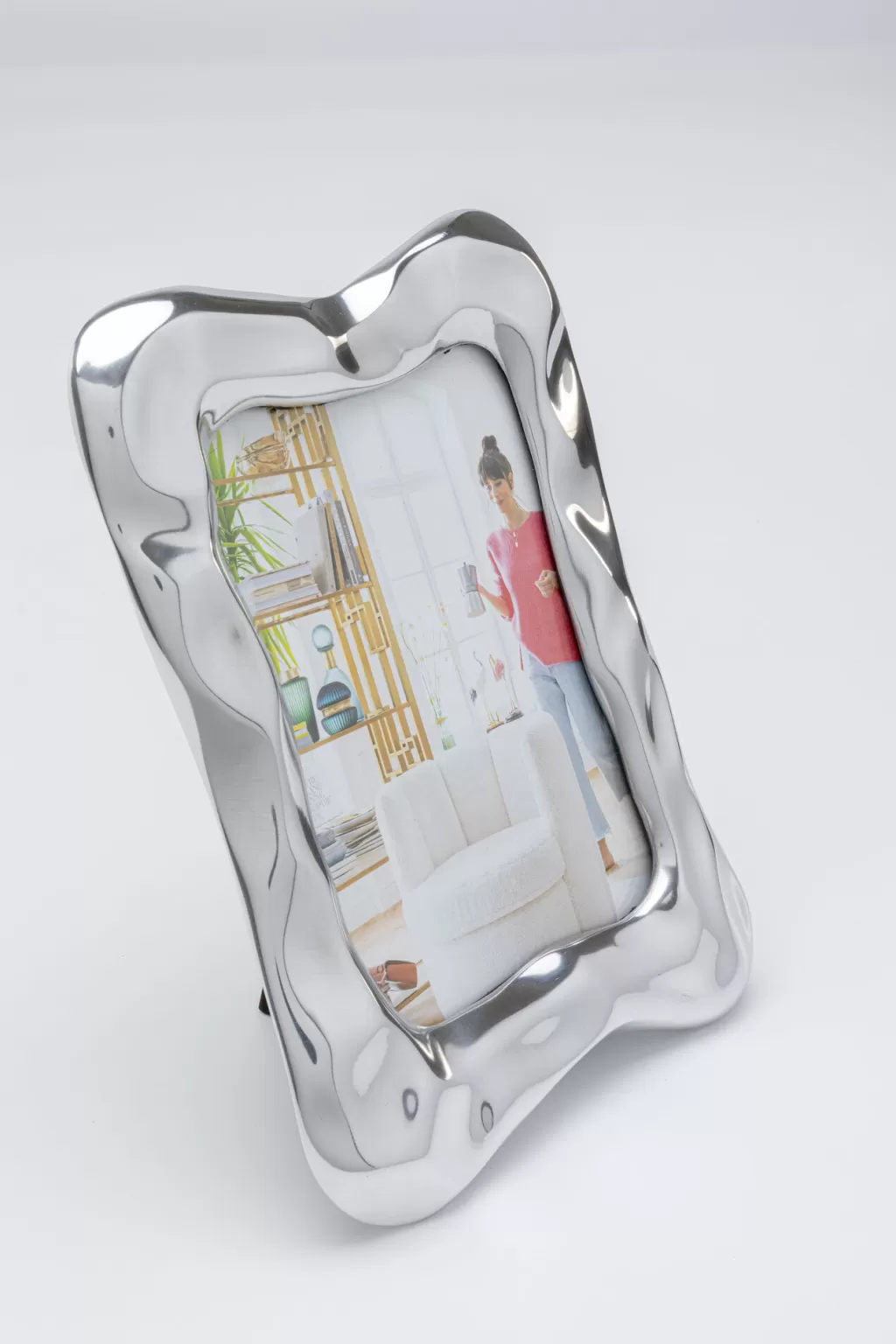 Valokuvakehykset>KARE Design Jade Swing Silver Valokuvakehys 13x18cm