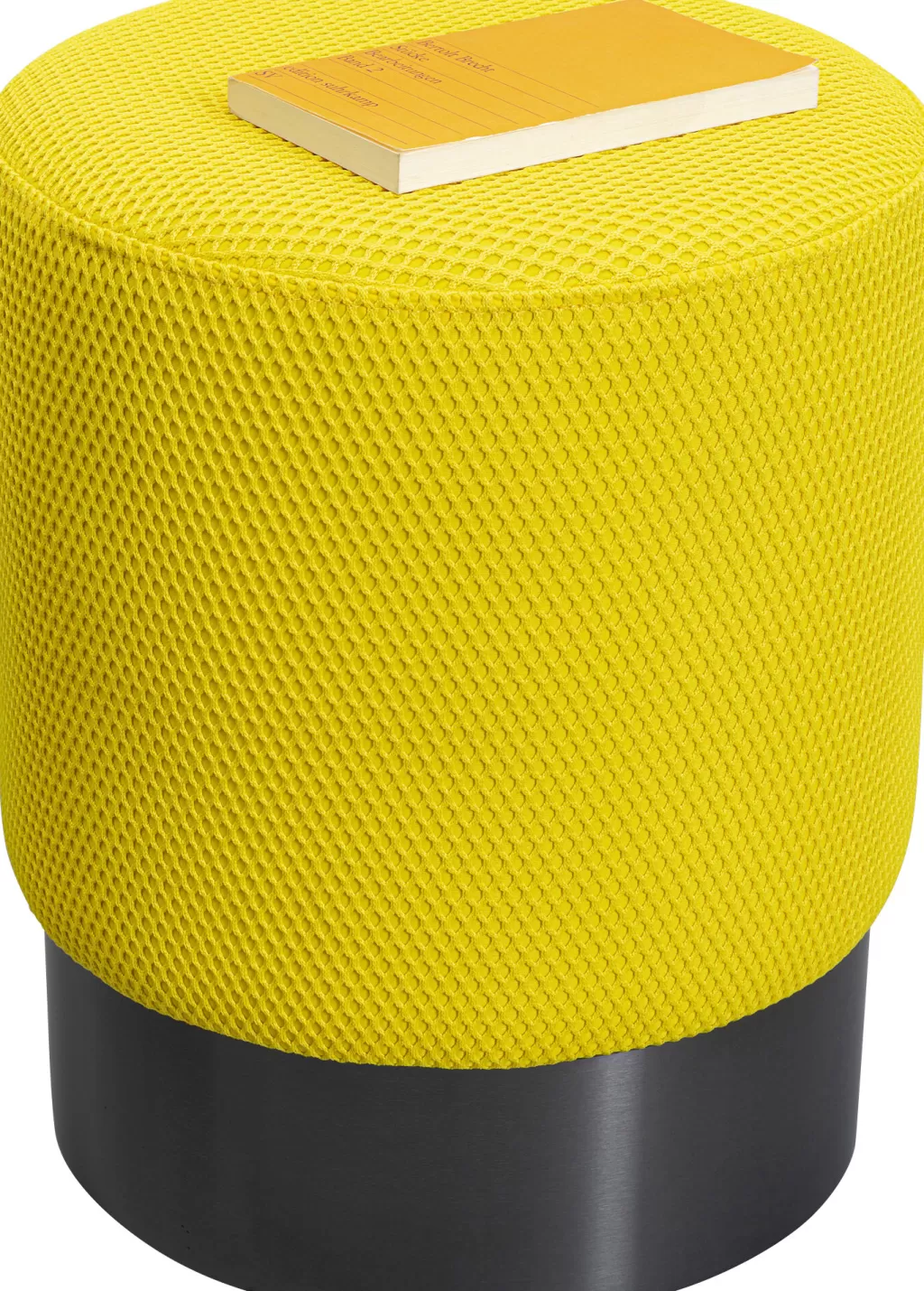 Rahit Ja Jakkarat>KARE Design Jody Rahi, Palli, Keltainen, Kiiltävä Musta Ø35cm