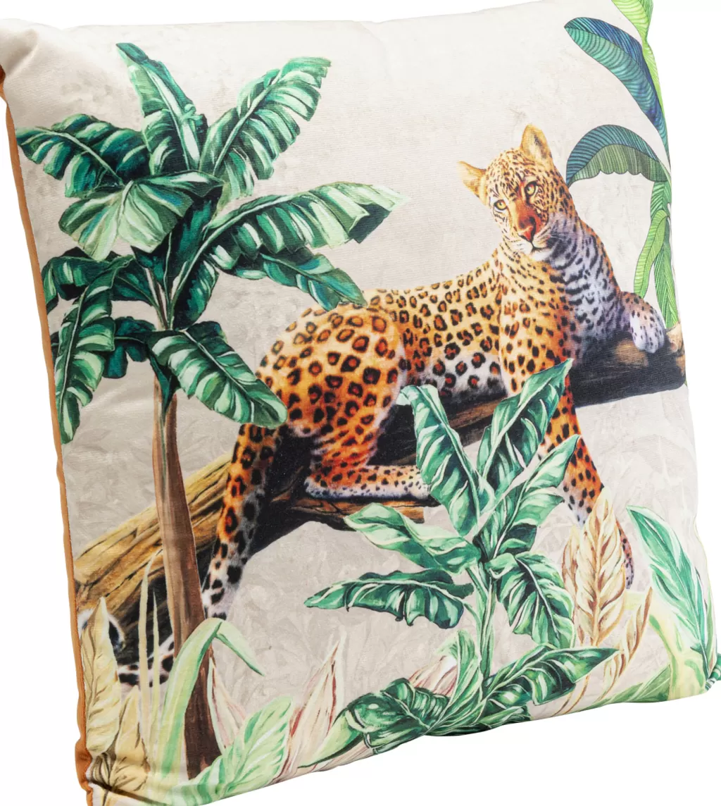 Sisustustyynyt | Olohuone>KARE Design Jungle Leopard Tyyny 43x43cm