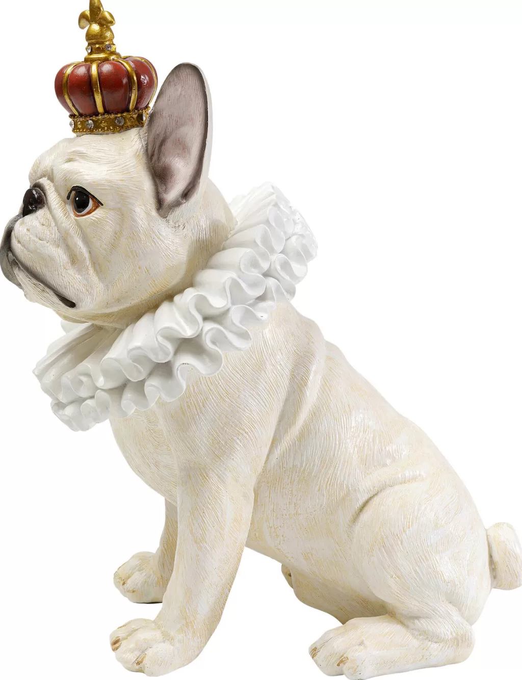 Koriste-Esineet>KARE Design King Dog Koira Koriste-esine, Valkoinen 33cm