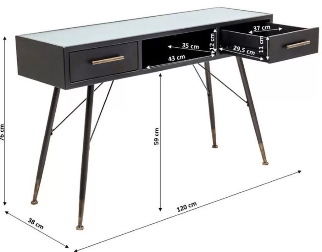 Konsolipöydät Ja Sivupöydät>KARE Design La Gomera Konsolipöytä