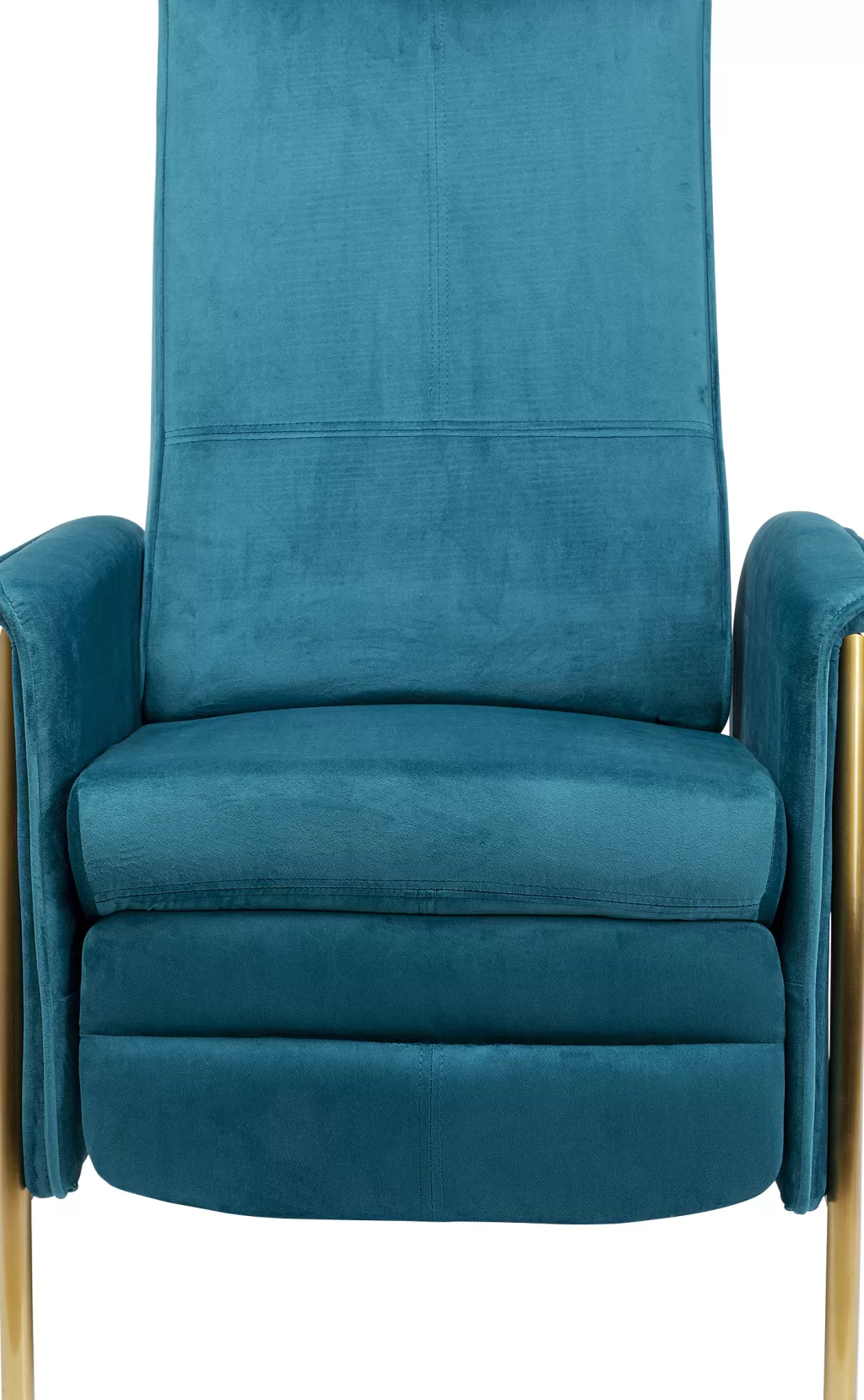 Olohuone | Nojatuolit>KARE Design Lazy Velvet Lepotuoli, Sininen