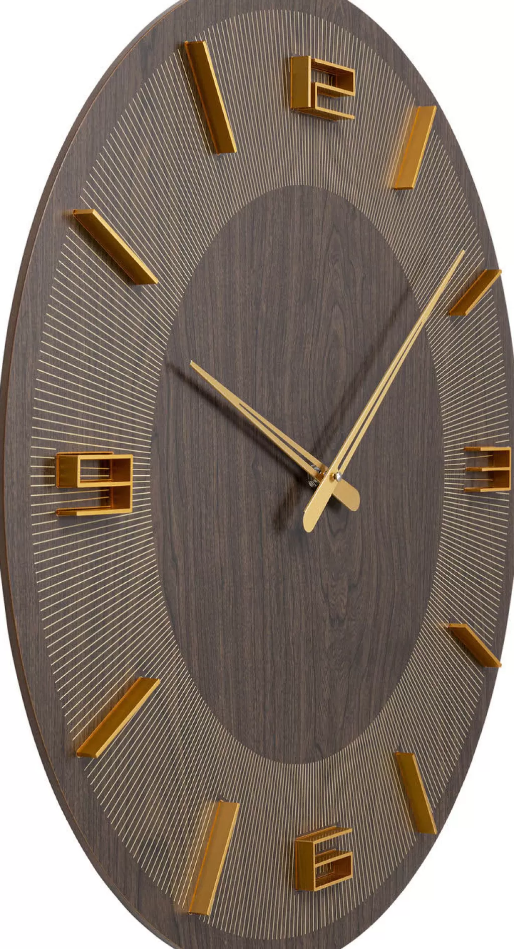 Kellot>KARE Design Levi Seinäkello Ruskea Ø60cm