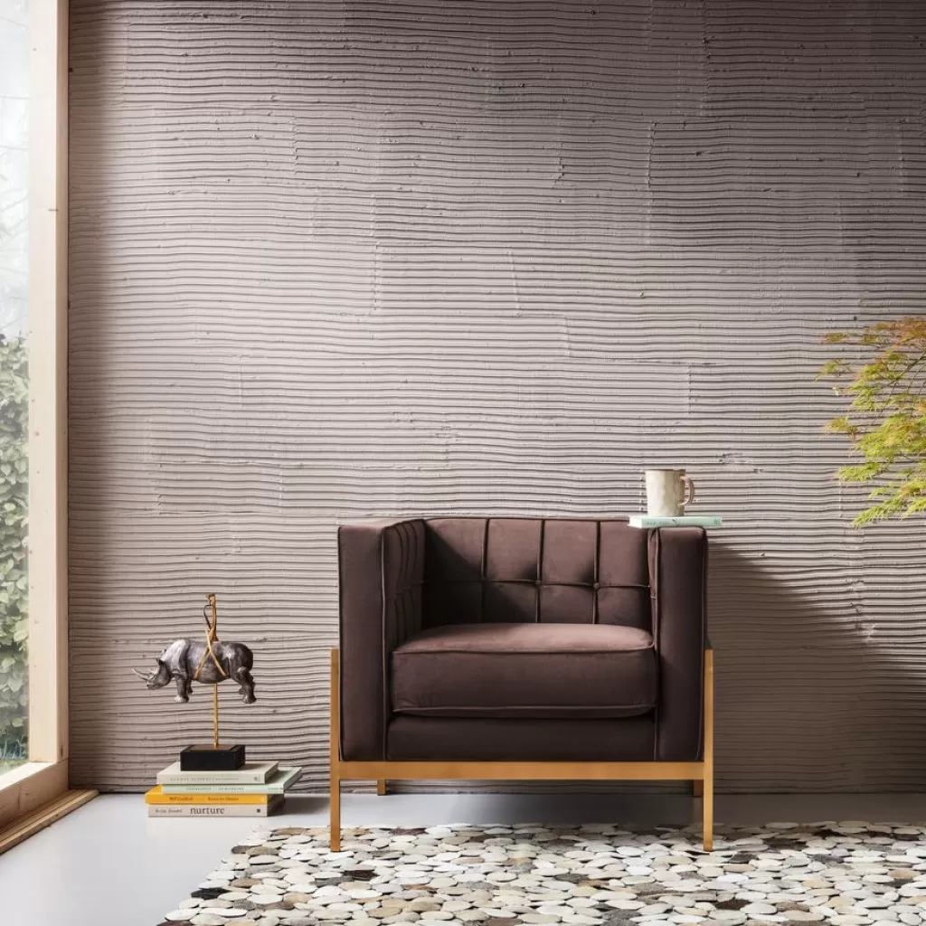 Olohuone | Nojatuolit>KARE Design Loft Brown Nojatuoli