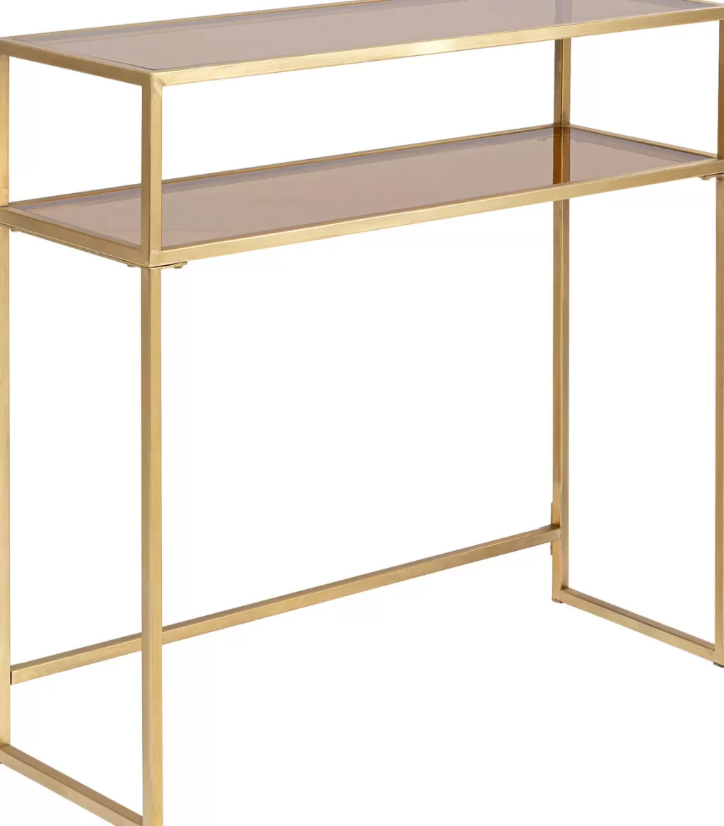 Konsolipöydät Ja Sivupöydät>KARE Design Loft Konsoli, Kulta 85x80cm