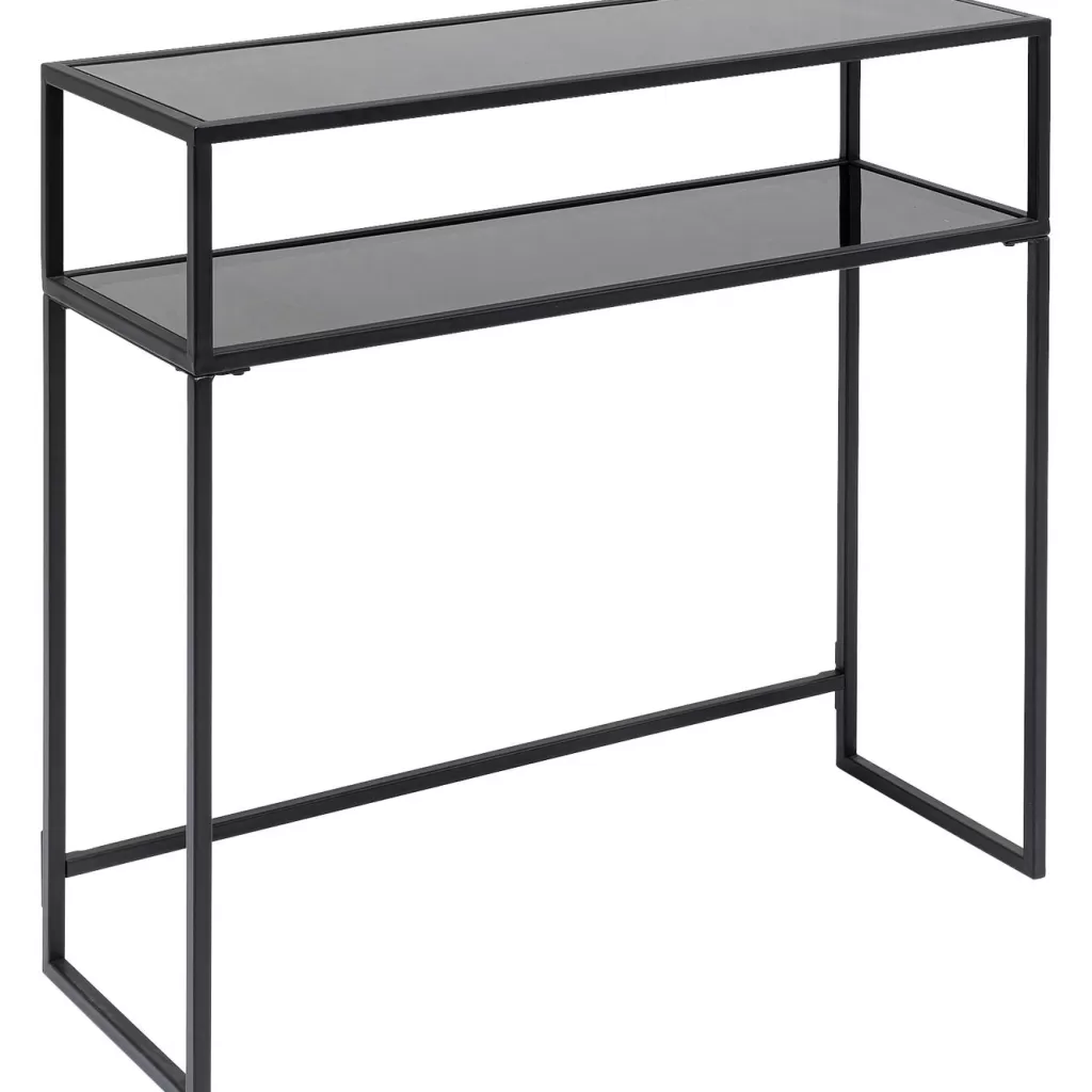 Konsolipöydät Ja Sivupöydät>KARE Design Loft Konsolipöytä, Musta 80x85cm