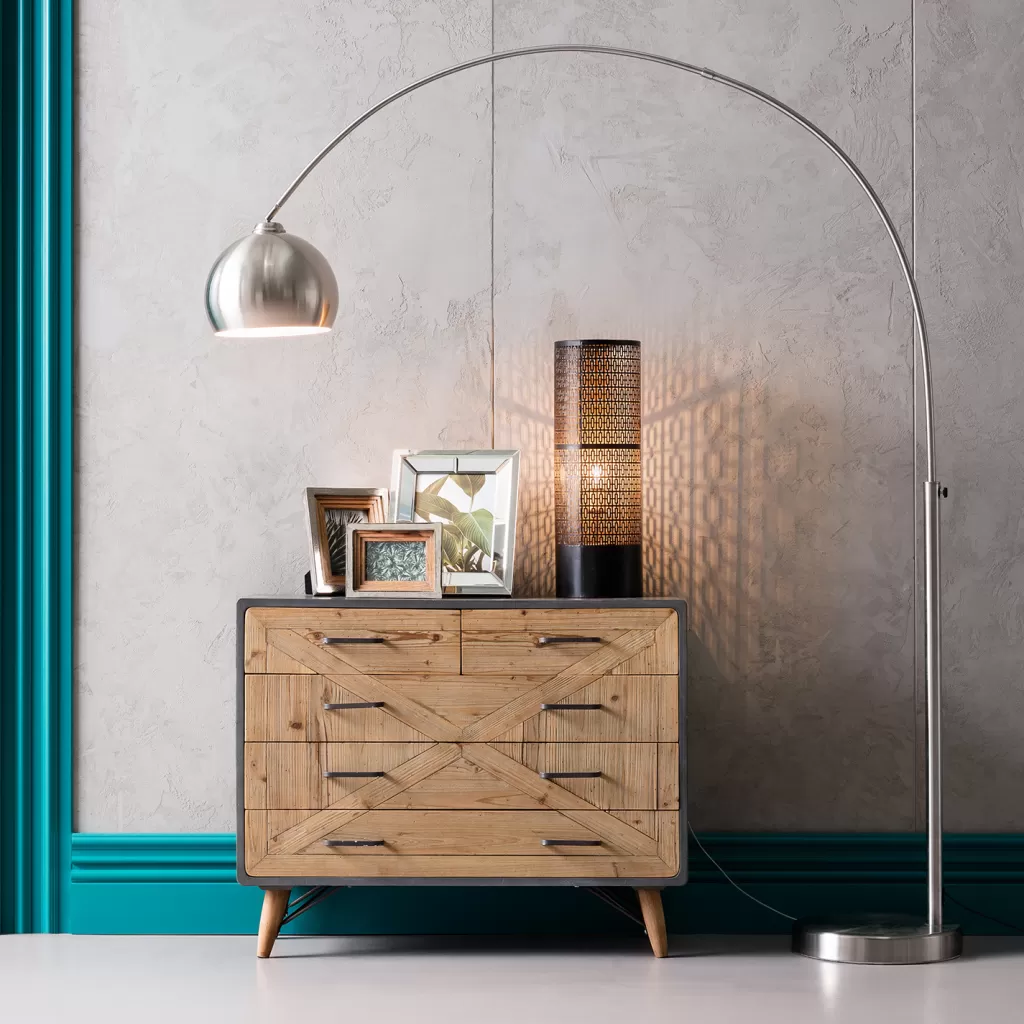 Lattiavalaisimet>KARE Design Lounge Satin Small Deal Econo Lattiavalaisin