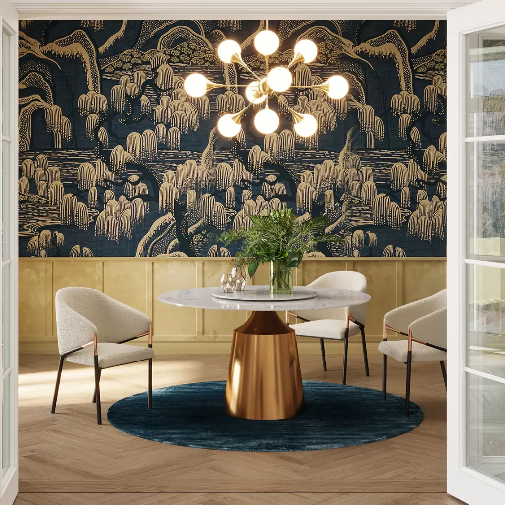 Pöydät>KARE Design Lucia Pyöreä Ruokapöytä - Marmori Pöytälevy Ø135cm