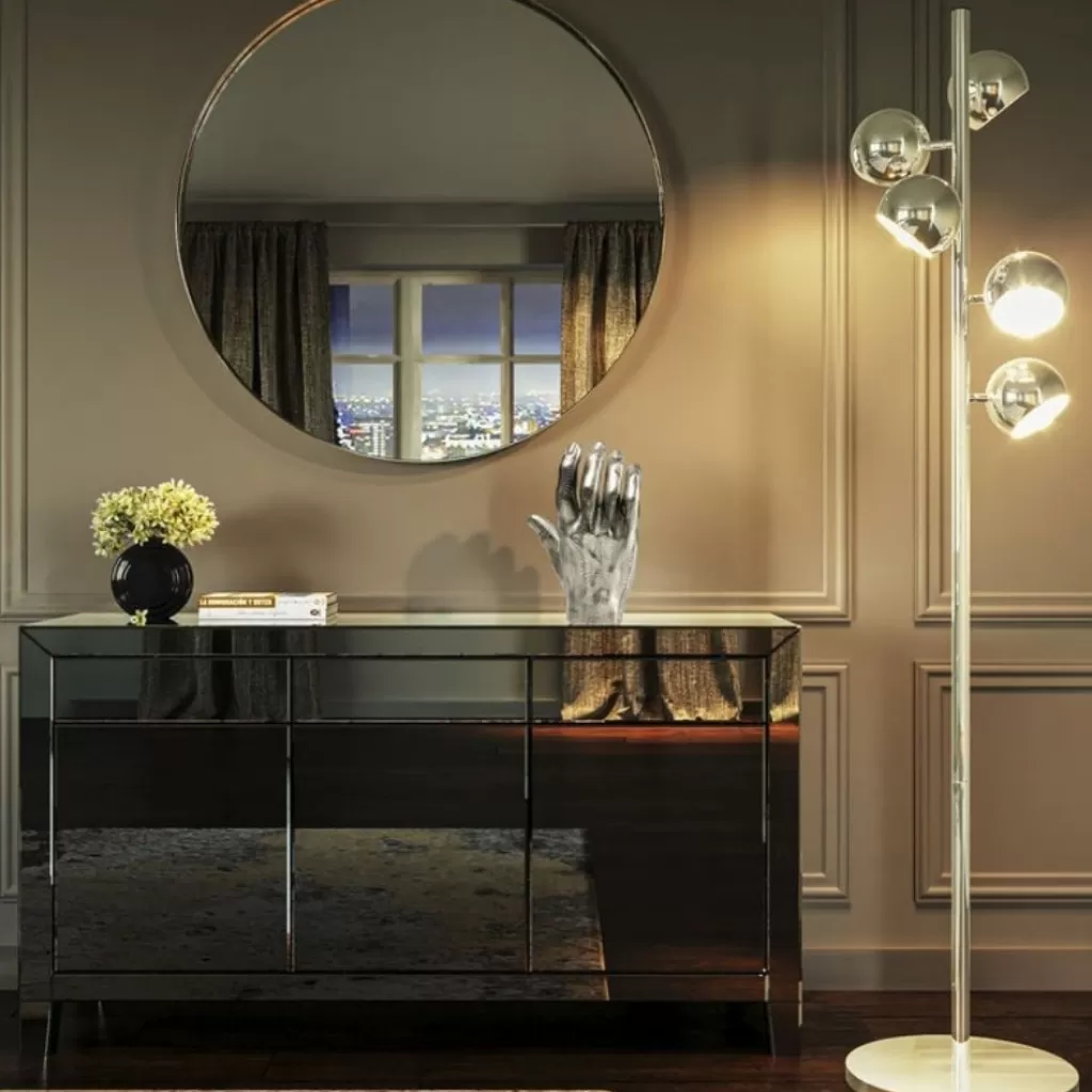 Senkit | Olohuone>KARE Design Luxury Push Senkki, Harmaa
