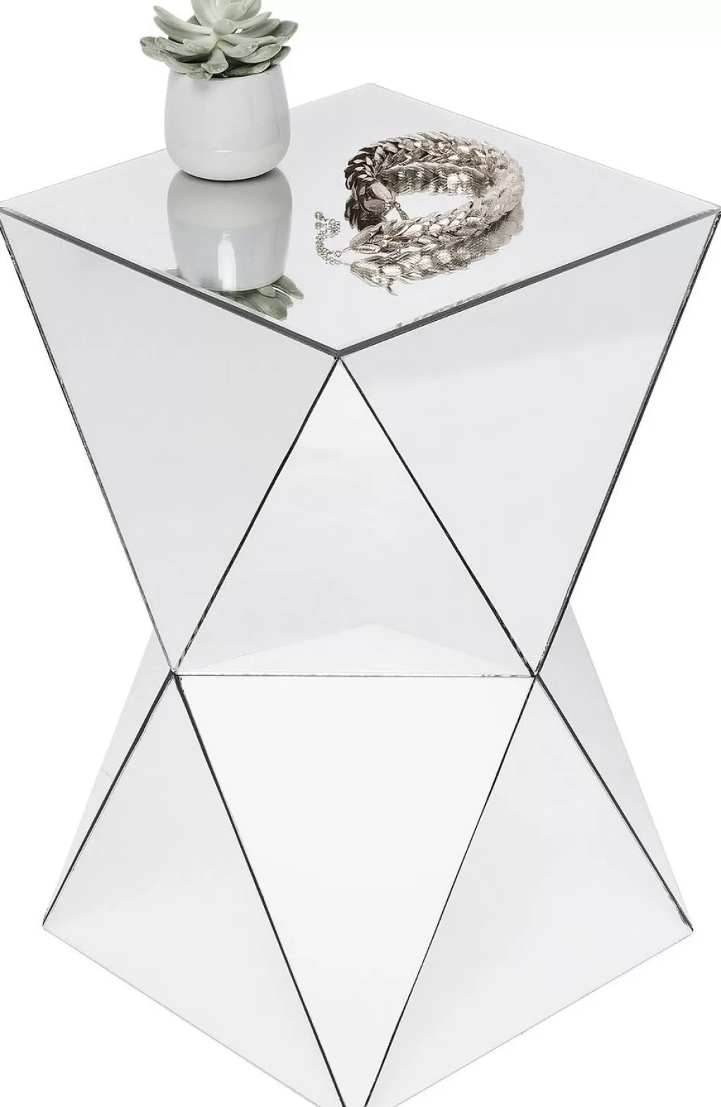 Sohvapöydät>KARE Design Luxury Triangle Sivupöytä 32x32cm