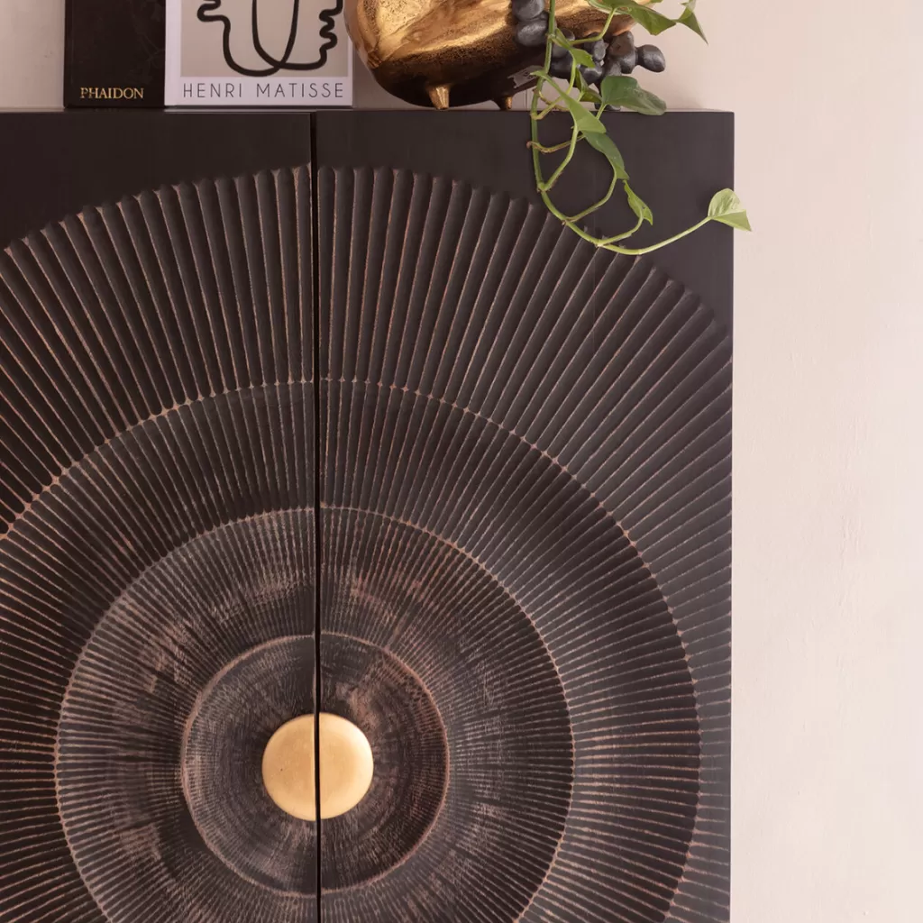 Senkit | Olohuone>KARE Design Madeira Dark Kaappi 76x140cm