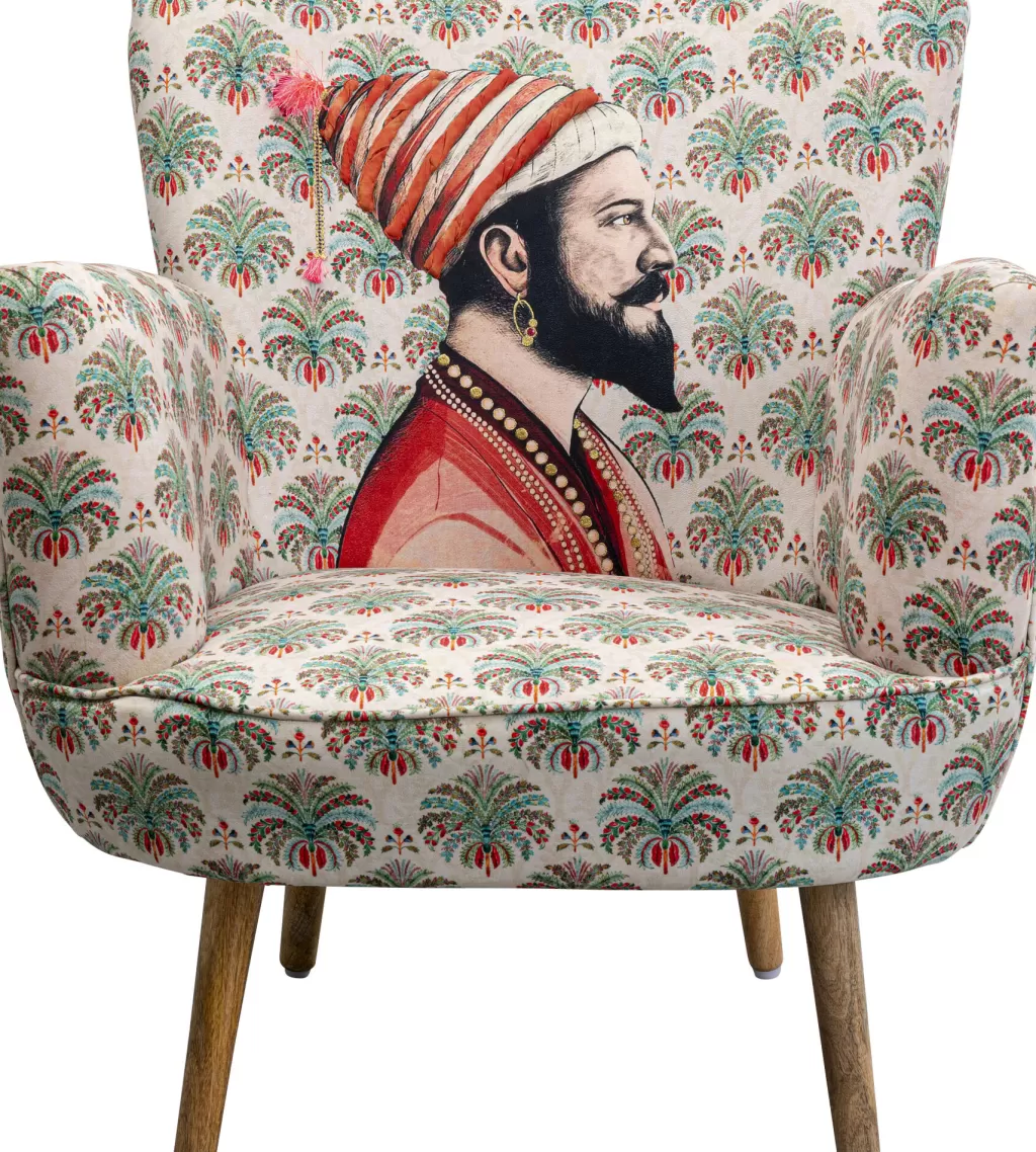 Olohuone | Nojatuolit>KARE Design Maharaja Nojatuoli