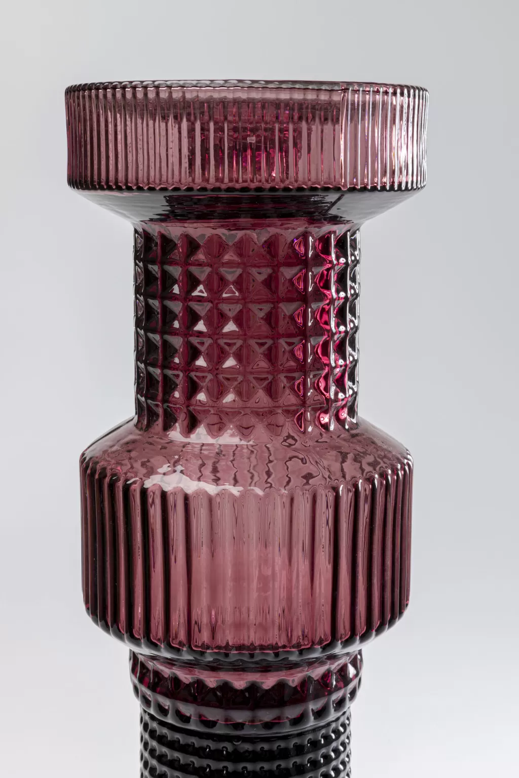 Lyhdyt | Kynttilänjalat>KARE Design Marvelous Duo Kynttilänjalka, Pinkki-harmaa 49cm