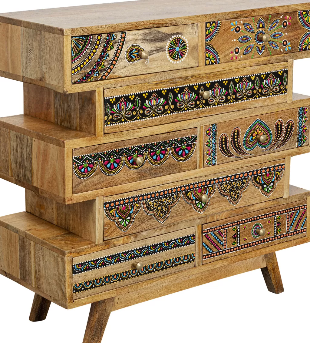 Senkit | Olohuone>KARE Design Menorca Butterfly Lipasto Massiivi Mangopuu 65x65cm