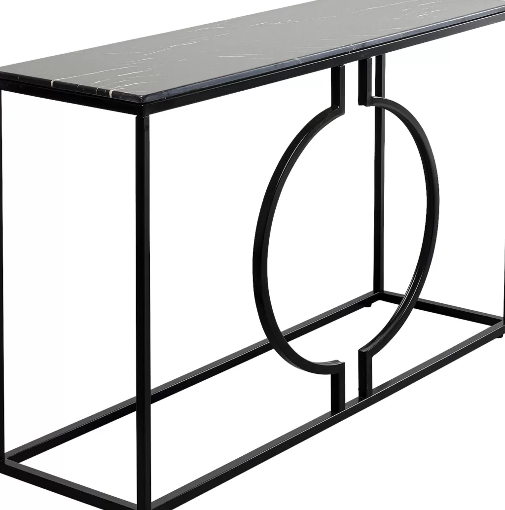 Konsolipöydät Ja Sivupöydät>KARE Design Miami Loft Konsolipöytä, Musta 120x75cm