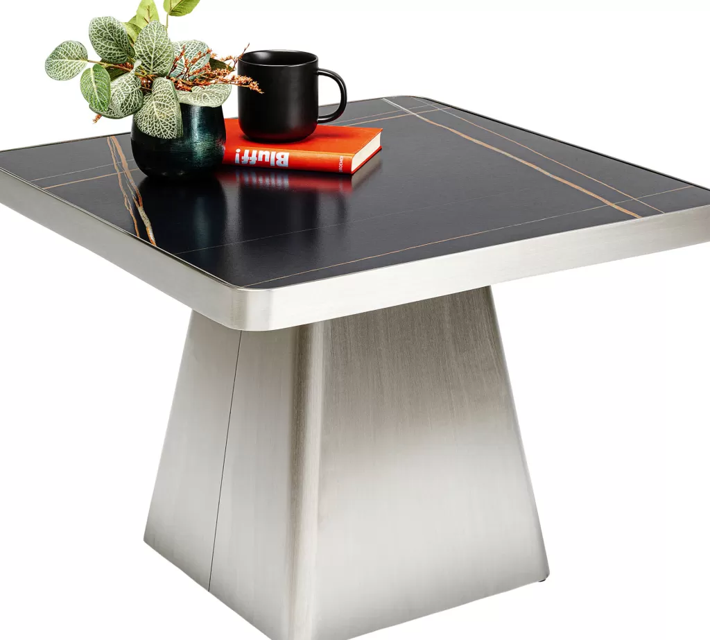 Sohvapöydät>KARE Design Miler Sivupöytä, Hopea R 60x60cm