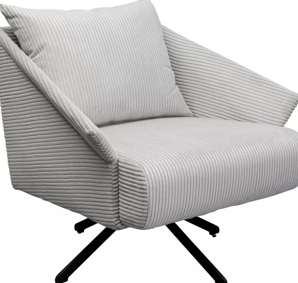 Nojatuolit>KARE Design Milo Kääntyvä Nojatuoli Beige