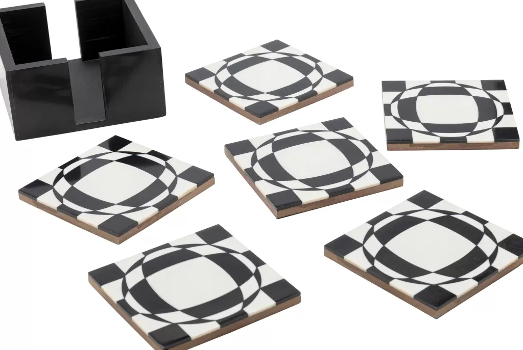Keittiö Ja Astiat>KARE Design Miracle Lasinaluset (6/Setti)