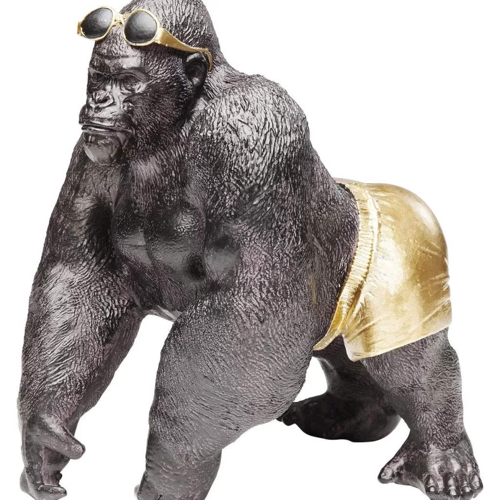 Koriste-Esineet>KARE Design Monkey Beach Gorilla Koriste-esine 20cm