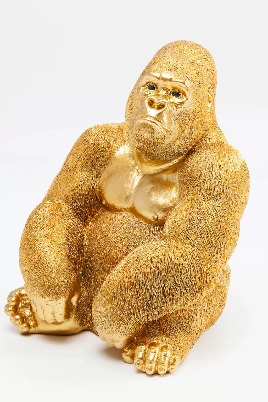 Koriste-Esineet>KARE Design Monkey Gorilla Medium Koriste-esine, Figuuri, Kulta 39cm