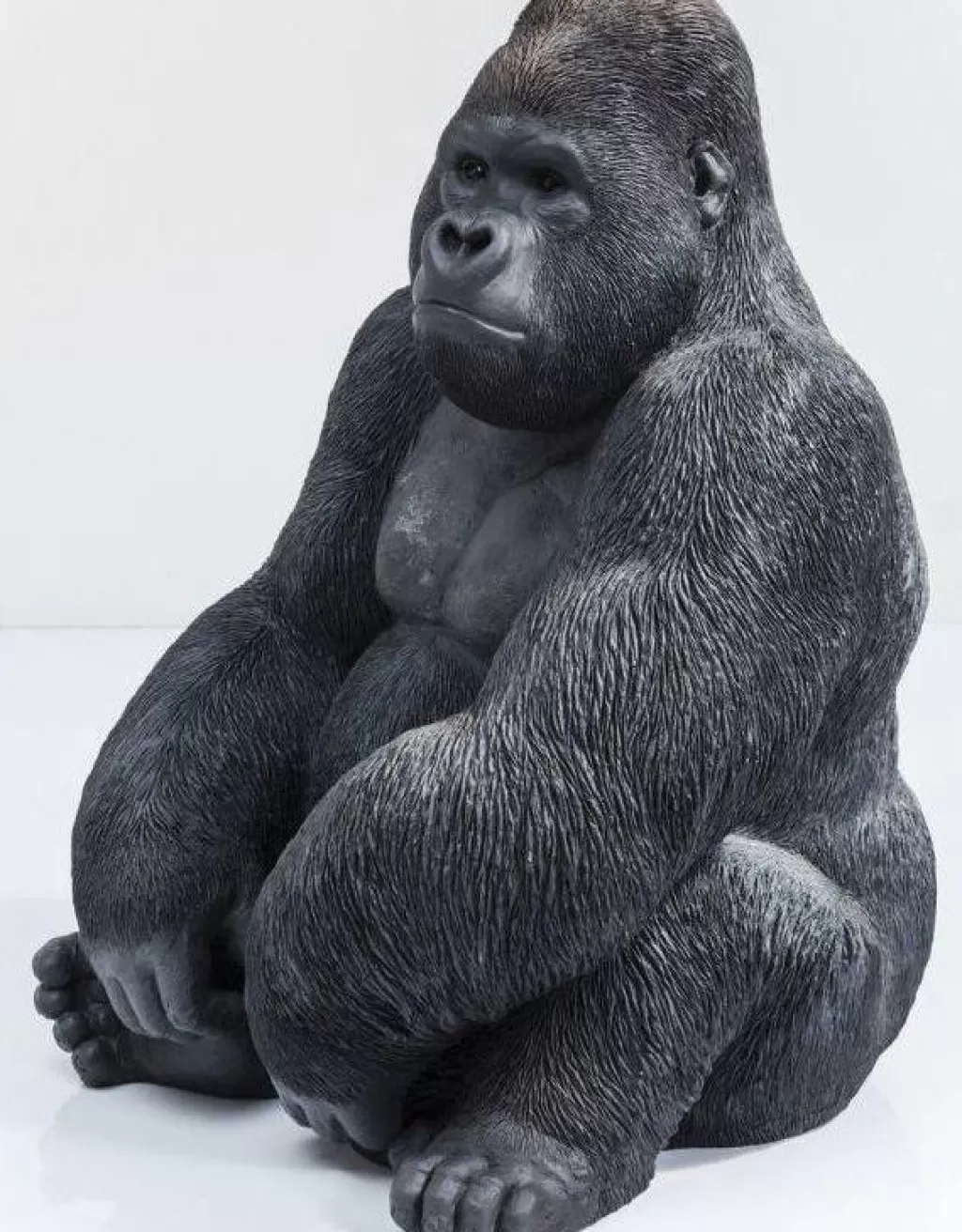 Jalalliset Koriste-Esineet>KARE Design Monkey Gorilla Side XL Gorilla Koriste-esine, Figuuri, Musta 76cm