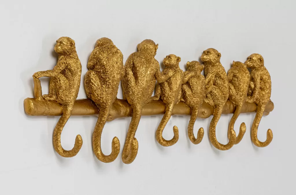 Seinänaulakot>KARE Design Monkey Hook Seinänaulakko 70cm