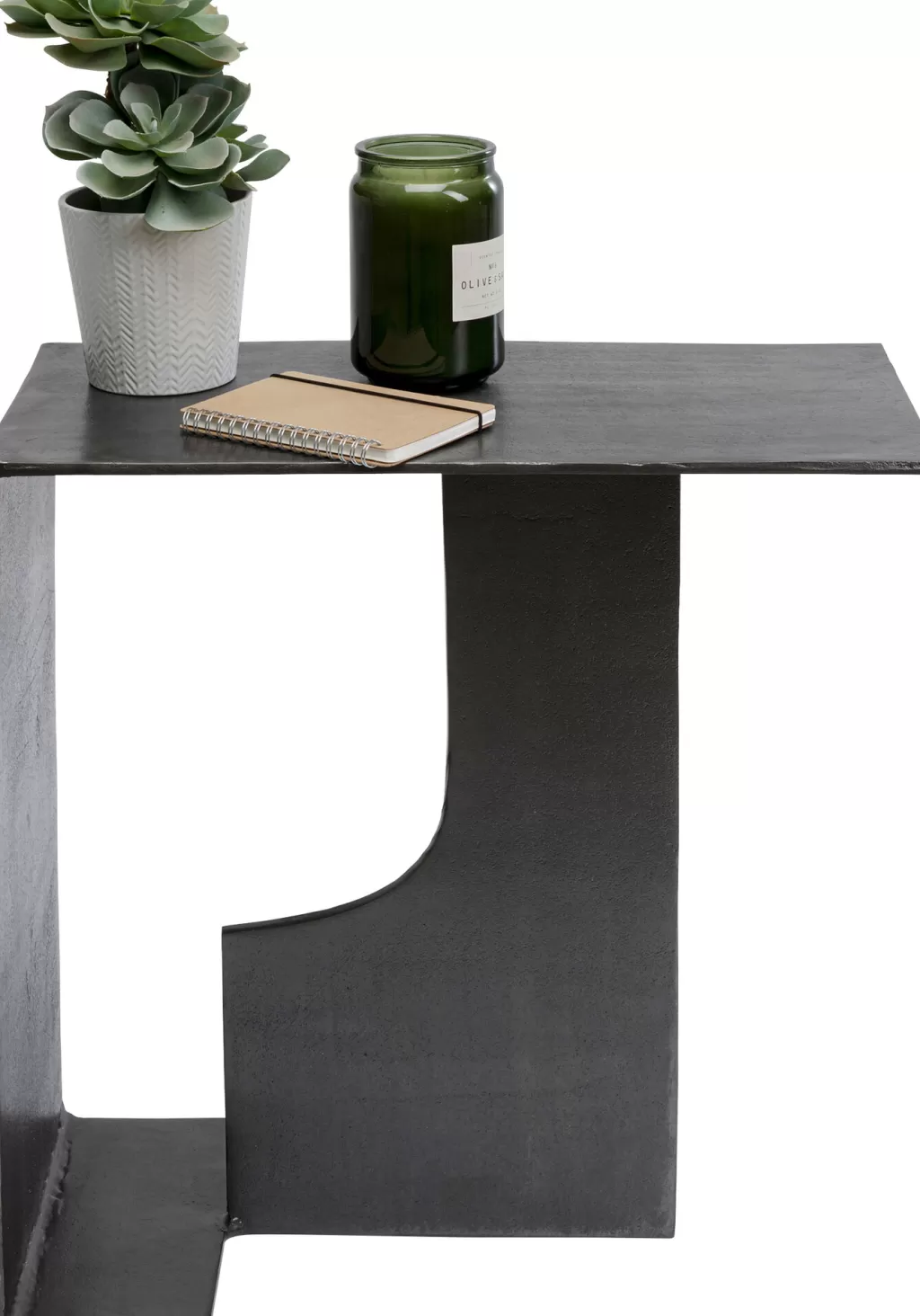 Sohvapöydät>KARE Design Montagna Sivupöytä Musta 55x28cm