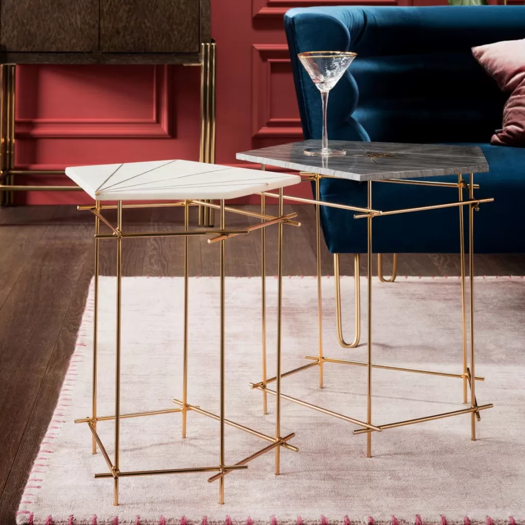 Sohvapöydät | Olohuone>KARE Design Mystic Pentagon Big Sivupöytä